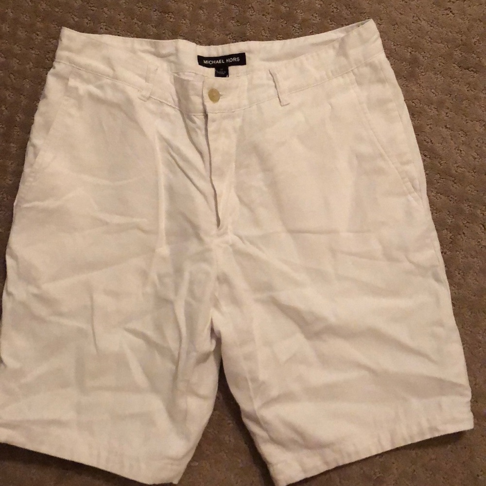 Michael kors linen shorts